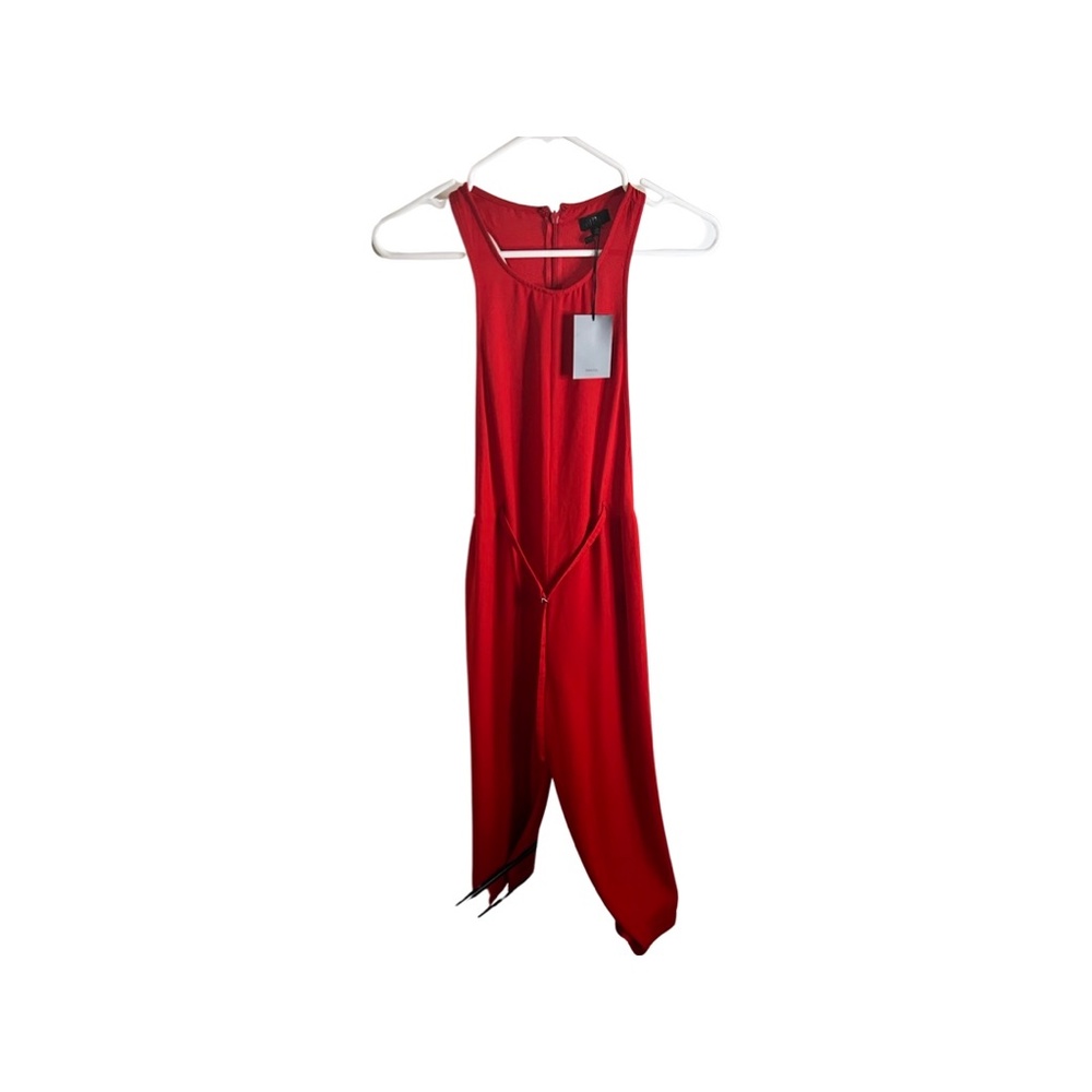 NBD RED JUMPSUIT NEVER WORN SIZE XS